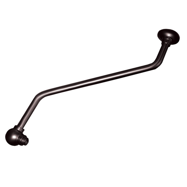 Jones Stephens Oil Rubbed Bronze 18" Double Offset Shower Arm S0158RB